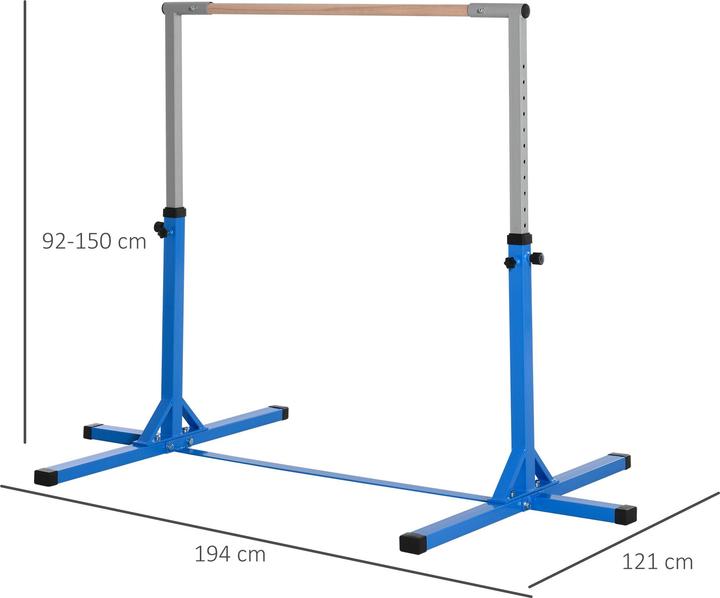 Produktbild Homcom Höhenverstellbare Gymnastikstange für Kinder