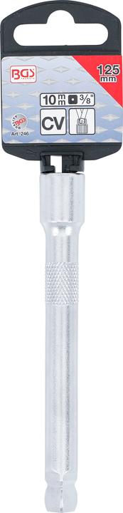 Actual product image BGS "Wobble" Extension Bar 10 mm (3/8") 125 mm (10 mm)