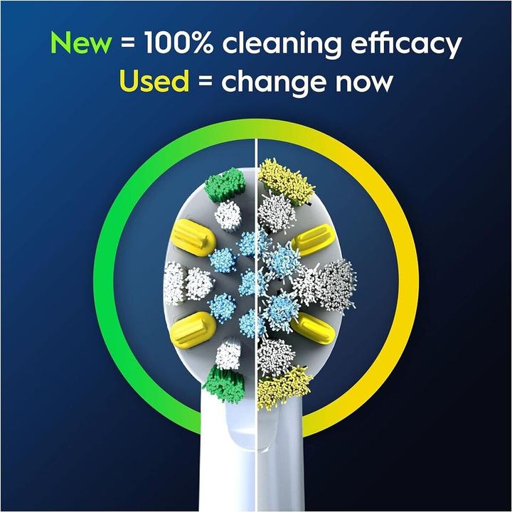 Image du produit Oral-B Tête Pro Floss Action avec poils interdentaires pour l'élimination de la plaque dentaire (4x)