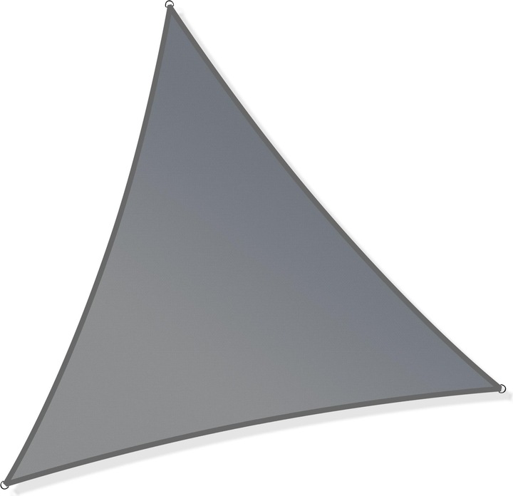 Toboli Awning Sun Sail Triangle 3.6x3.6x3.6m Windproof Sun Protection UV 30+, Garden Terrace Balcony