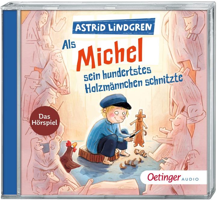 Actual product image When Michel carved his hundredth wooden manikin (Achim Book, Astrid Lindgren, Jennifer Cubela, Julia Nachtmann, German)