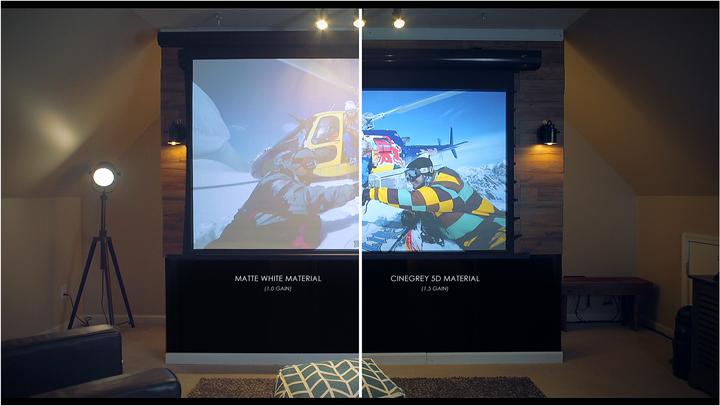 Immagine prodotto Elite Screens Saker Tab Tension CineGrey 5D (120", 16:9)