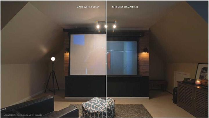 Immagine prodotto Elite Screens Saker Tab Tension CineGrey 5D (120", 16:9)
