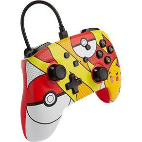 Thumbnail - PowerA Pikachu Pop Art kabelgebundener Controller (Switch), Gaming Controller, Rot