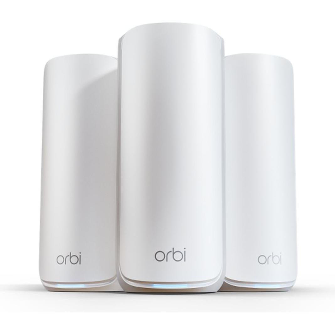 Netgear Orbi 870 Series (RBE873) 3er Set, Router, Weiss