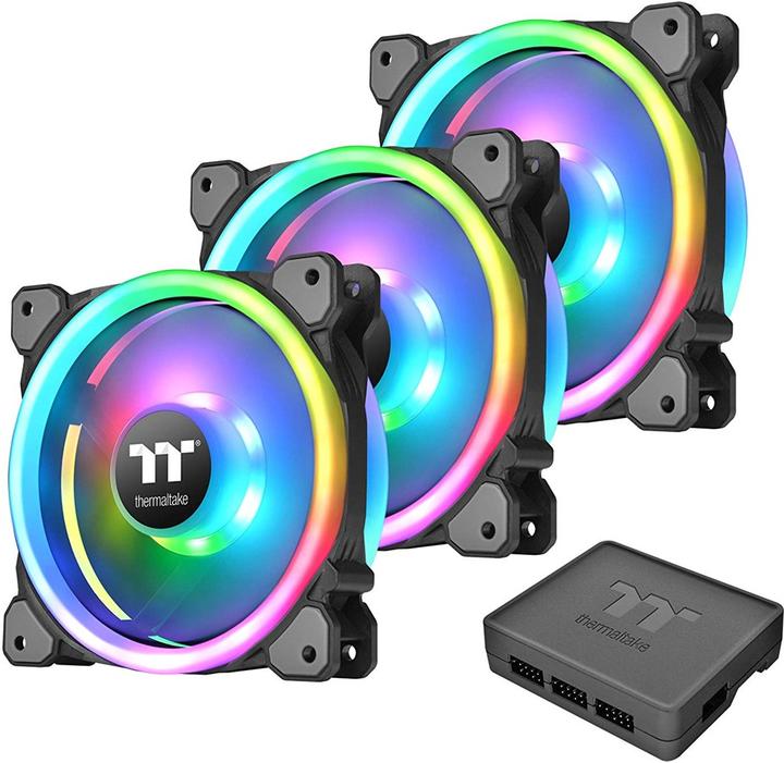Actual product image Thermaltake The Riing Trio (120 mm, 3 x)