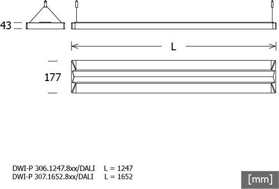 Produktbild LTS LED-Pendelleuchte (7010 lm)
