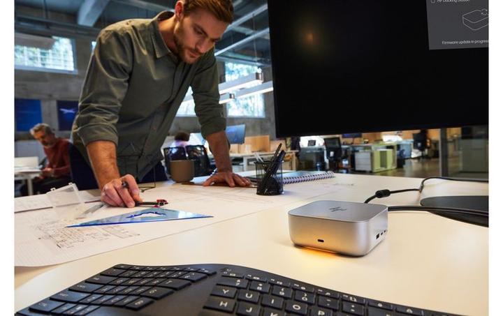 Actual product image HP Thunderbolt 4 Ultra 280W G6 Dock (Thunderbolt, 9 Ports)
