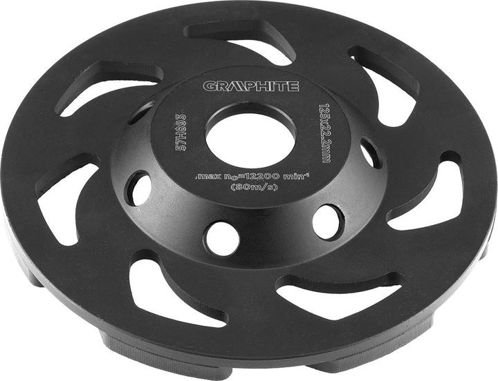 Immagine prodotto Graphite mola diamantata (mola diamantata 125 x 22,2 x 5 mm, segmento L)