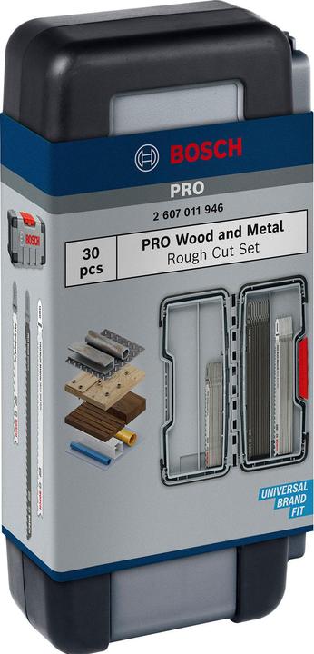 Produktbild Bosch Professional Zubehör PRO Wood and Metal Rough Cut Set, 100 mm
