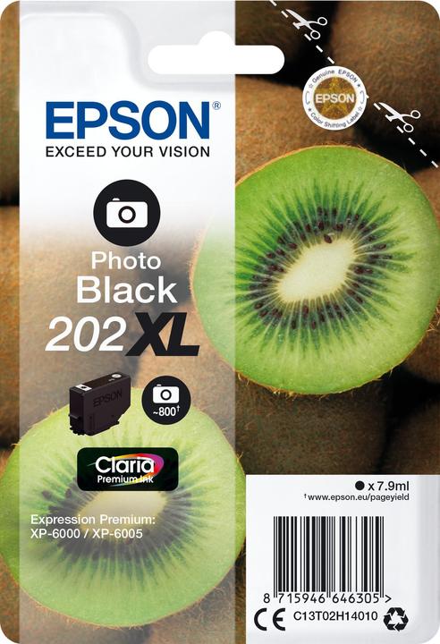 Produktbild Epson Photo Black 202 (PBK)
