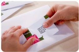 Actual product image Avery Dennison Address labels