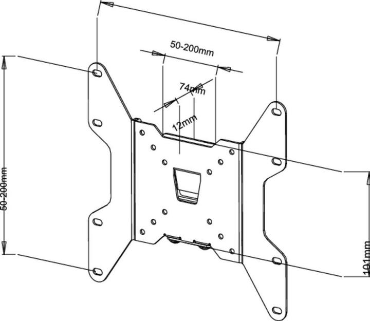 Produktbild Manhattan Extraflach (Wand, 42", 30 kg)