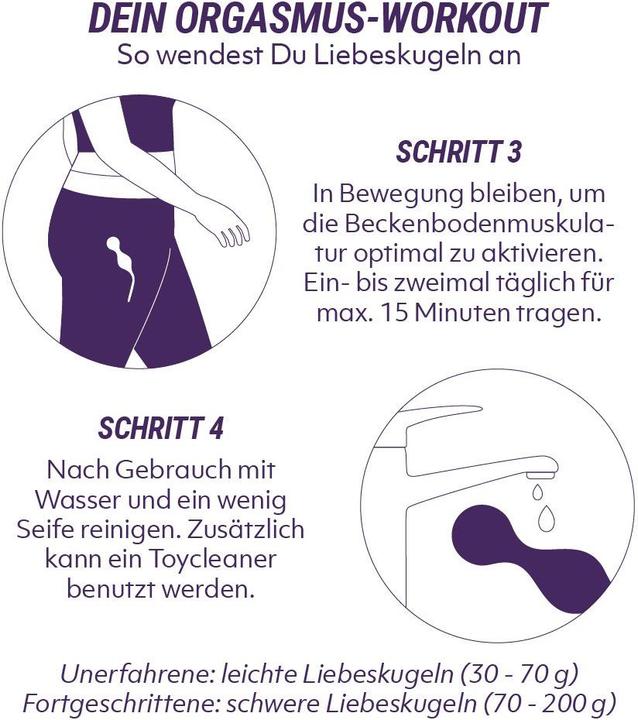 Produktbild Amorelie Liaison Heavy Schwere Liebeskugeln Berry