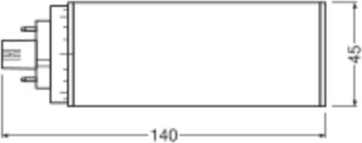 Immagine prodotto Ledvance Lampada compatta a LED (GX24q-3, 10 W, 990 lm, 1 x, F)