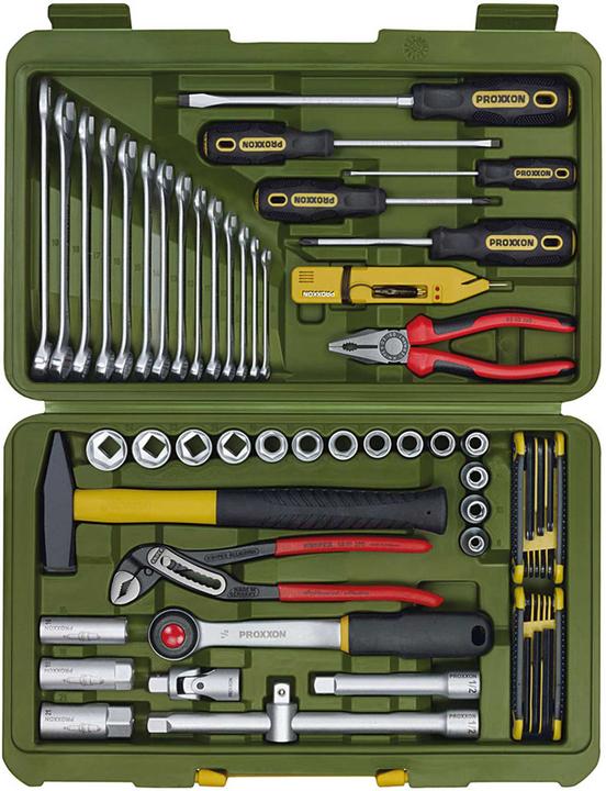 Produktbild Proxxon PKW- und Universalwerkzeugkoffer (47 Teile)