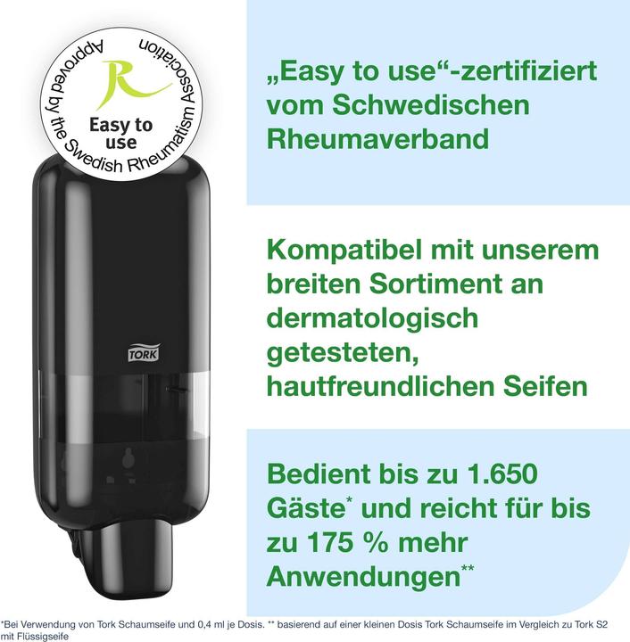 Produktbild Tork S4 564508 Seifenspender Schwarz