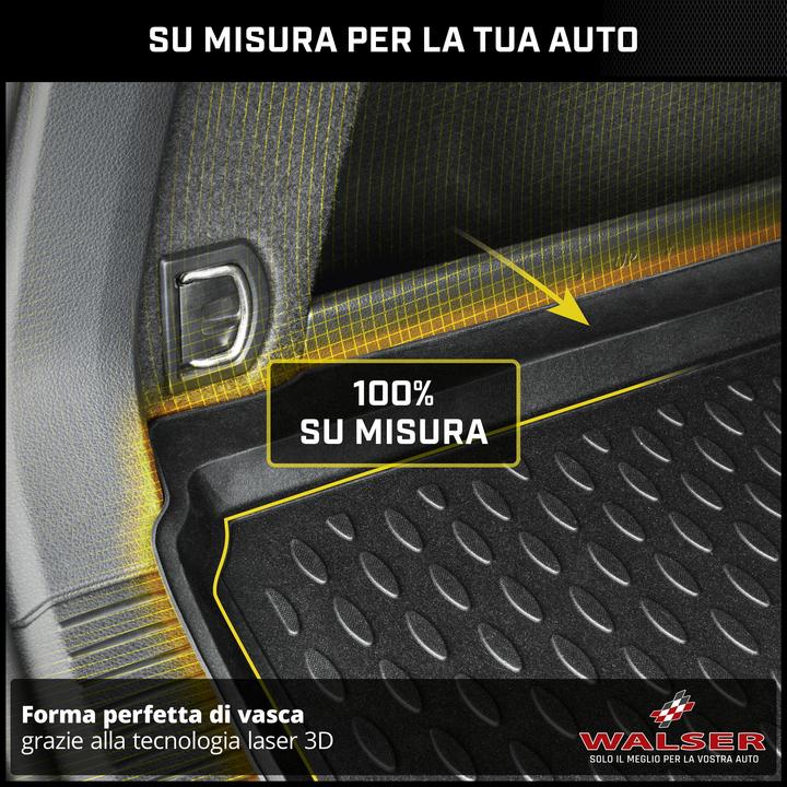 Actual product image Walser XTR boot tray for VW Passat Estate/Alltrack 08/2014-2023