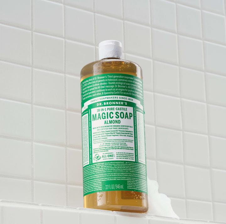 Produktbild Dr. Bronner's Pure Castile Liquid Soap Almond 945 ml (945 ml)