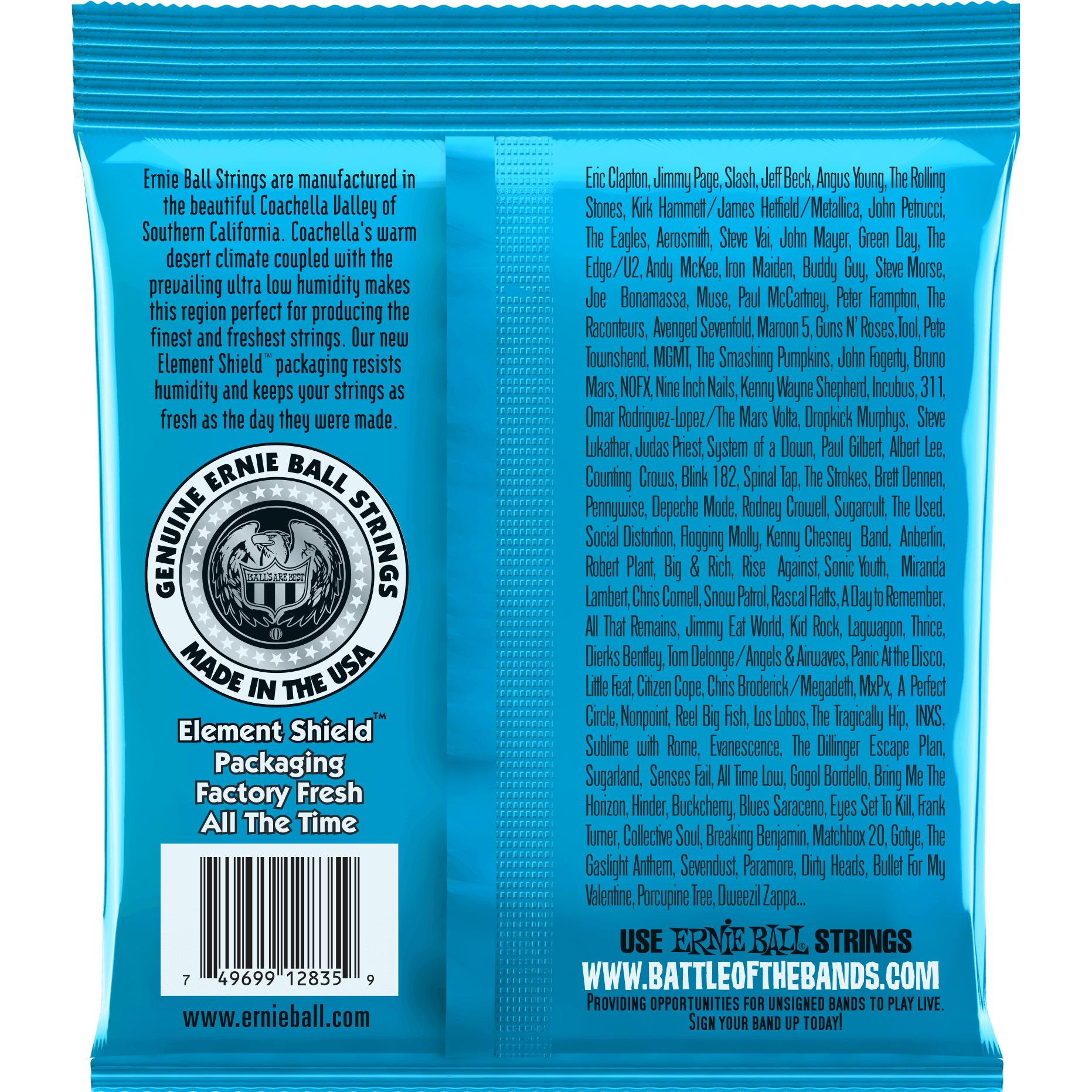 Thumbnail - Ernie Ball Extra Slinky (4 x, E-Bass, 0.10"), Saiten