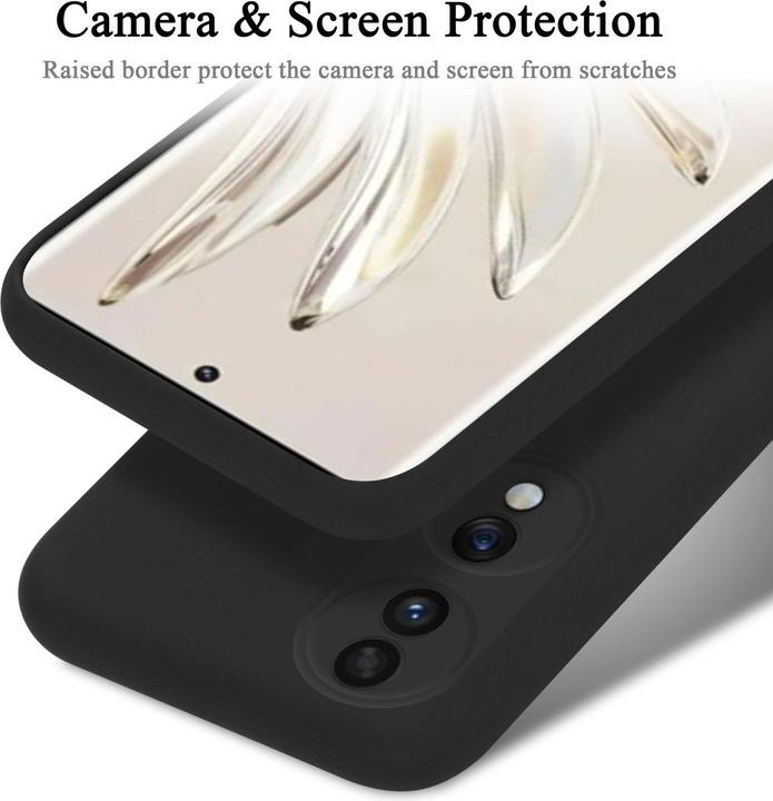 Image du produit Cadorabo Coque pour Honor 70 TPU Liquid Silicone Case (LG F70)