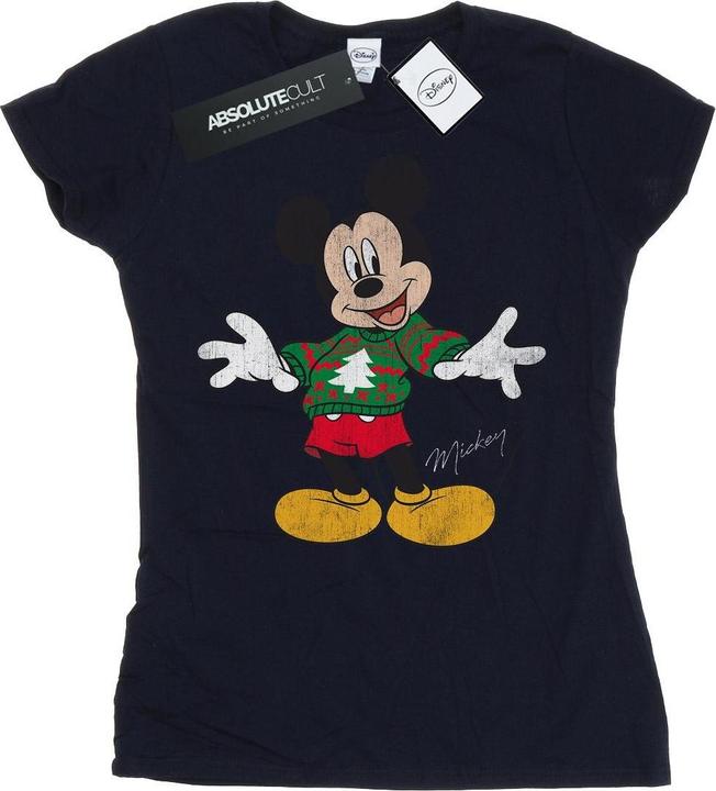 Produktbild Disney Mickey Mouse Christmas Jumper TShirt (M)