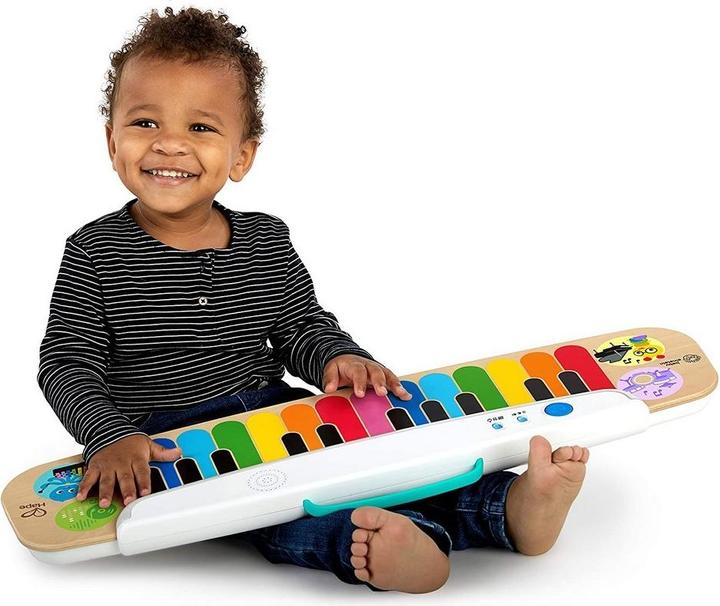 Productafbeelding Hape Magic Touch toetsenbord (Duits, Frans, Italiaans, Engels)