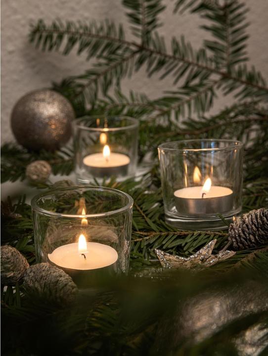 Actual product image Cocon Glass tea light holder, 3 pieces