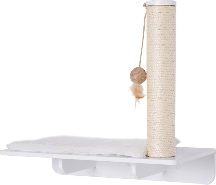 Actual product image PawHut Cat tree for wall mounting (50 cm, White)