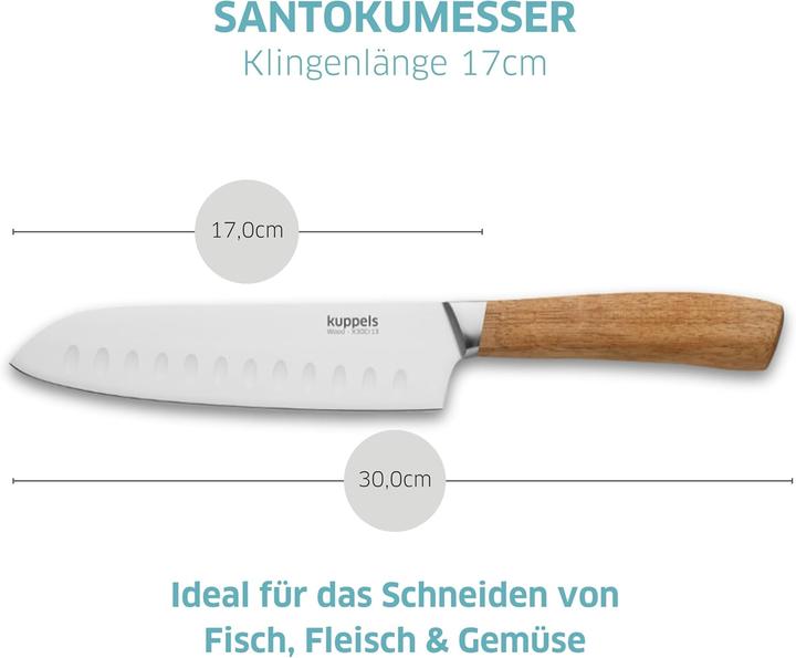 Produktbild Kuppels WOOD Santokumesser 7" (17 cm)