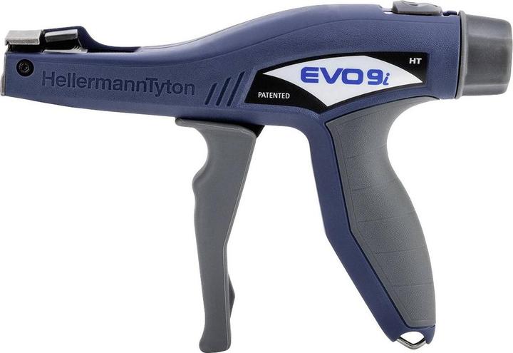 HellermannTyton EVO9iHT-MET/PL-BU Kabelbinderzange EVO9i HT Blau-Grau