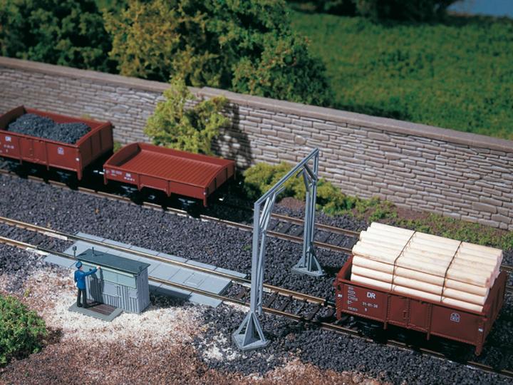 Actual product image Auhagen Gleiswaage mit Lademass H0