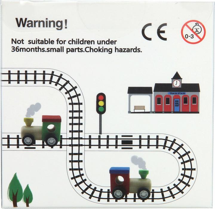 Immagine prodotto Treno di legno con nastro stradale, 8 metri