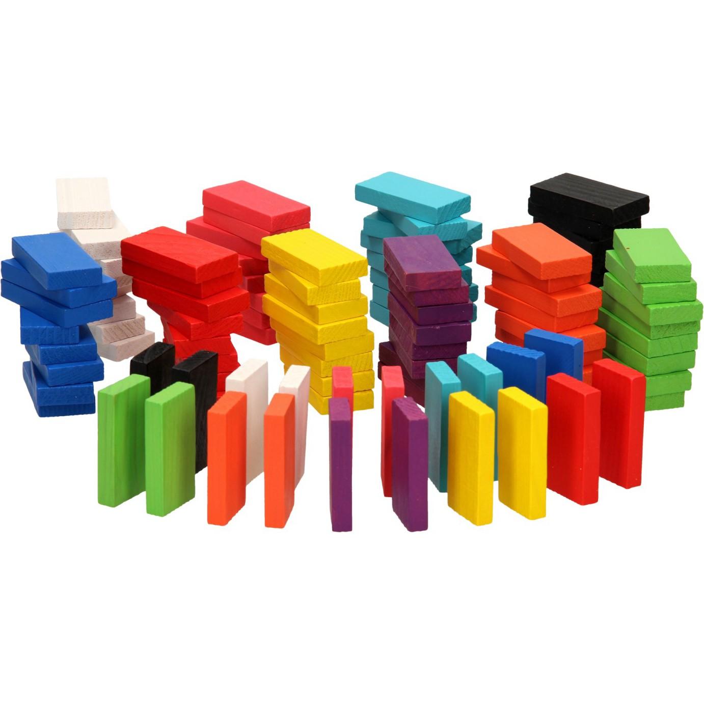 Thumbnail - Holzdomino, 100 Stück