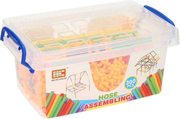 Actual product image HC Construction straws in storage box, 300 pieces