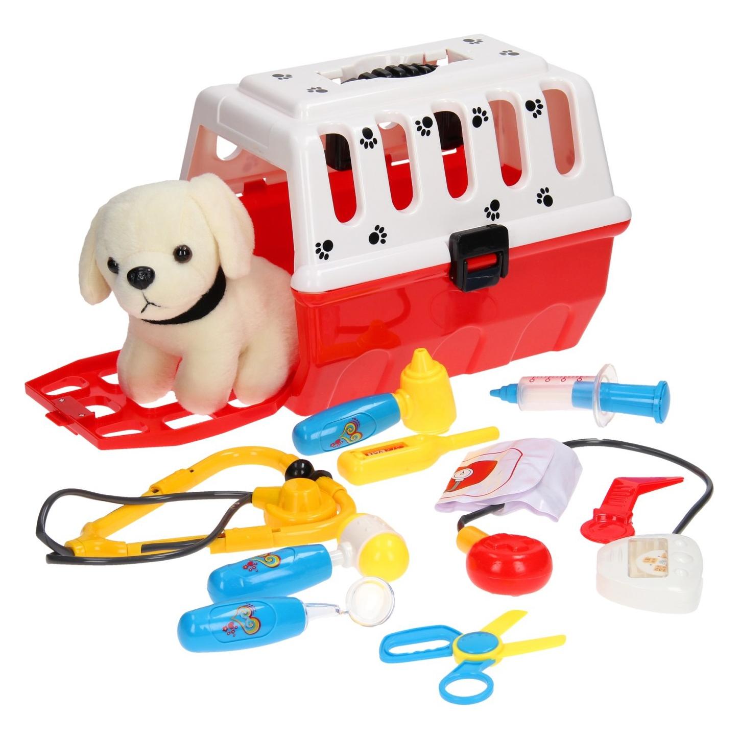 Hund im Reisekorb Tierarzt-Spielset (22566728)