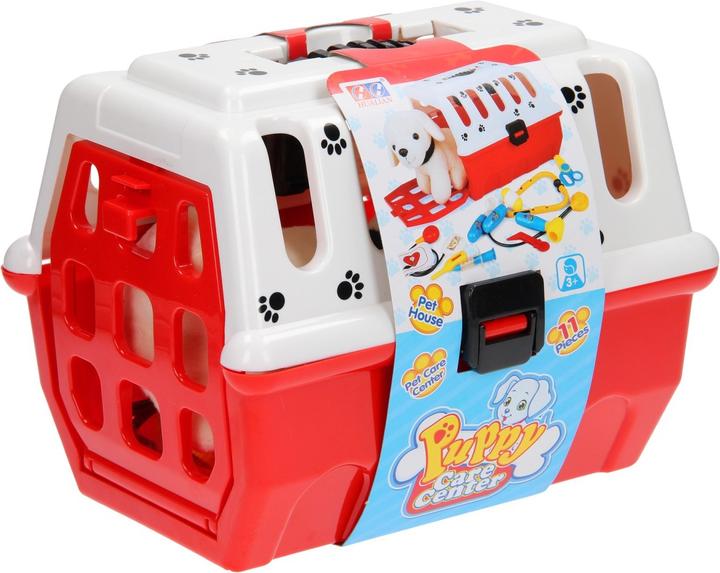 Produktbild Hund im Reisekorb Tierarzt-Spielset