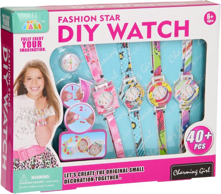 Actual product image Jiali DIY Design your own clock, 40 pcs.