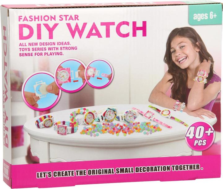 Actual product image Jiali DIY Design your own clock, 40 pcs.