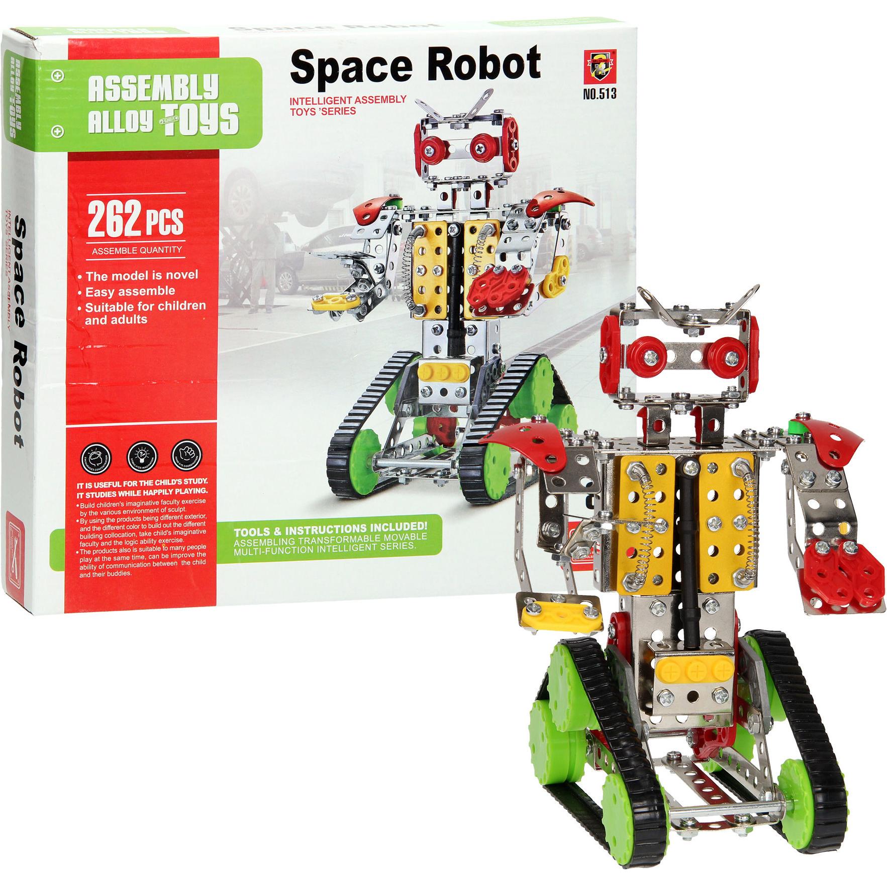 Baukasten Metallroboter, 262 Stk.