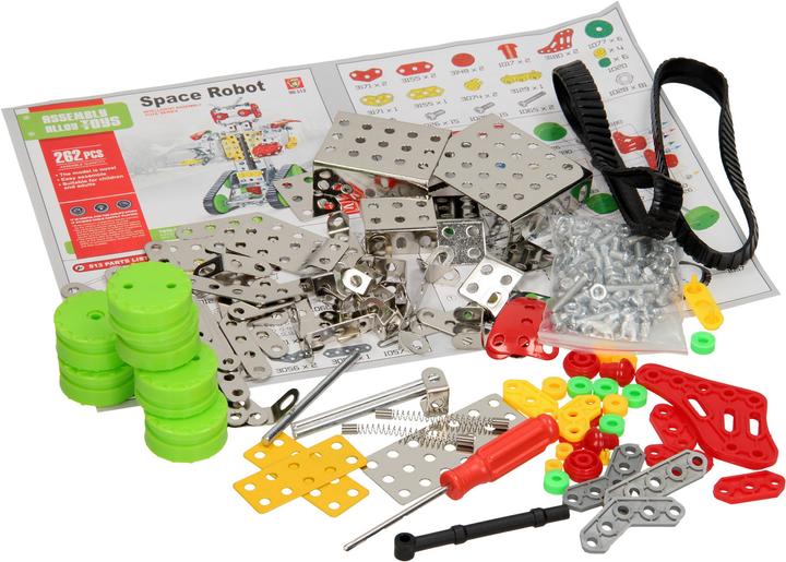 Productafbeelding Bouwset metalen robot, 262 stuks.