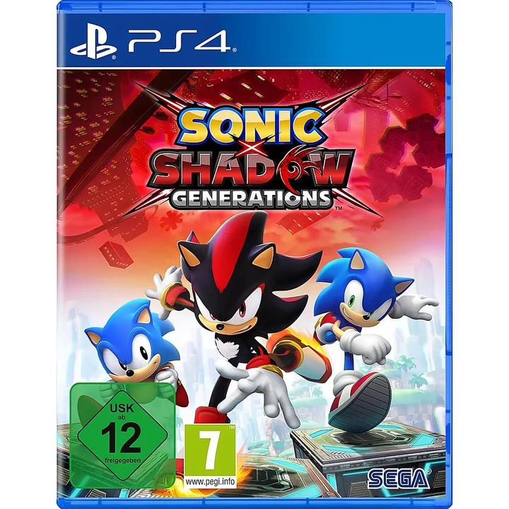 Produktbild Sega Sonic x Shadow Generations (PS4, DE)