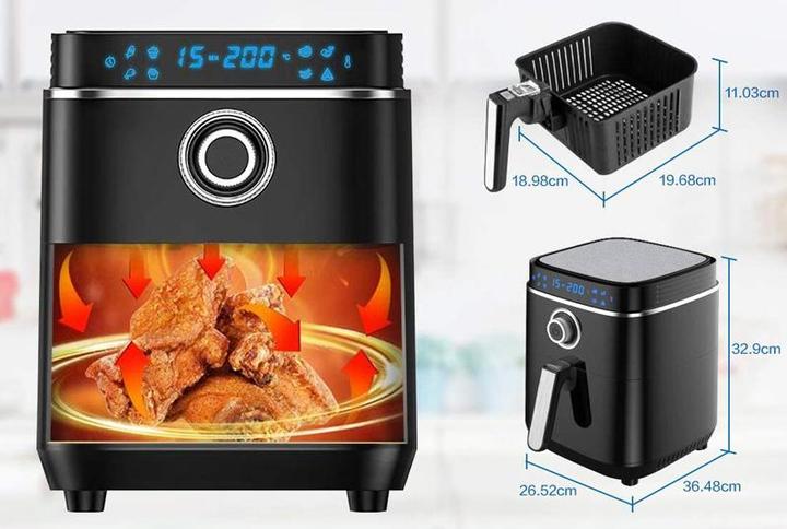 Actual product image Ozeanos Airfryer