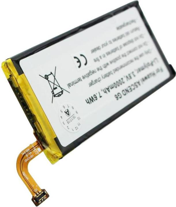 Actual product image AccuCell Akku Huawei Ascend G6 Akku, Ascend P6, Ascend P7
