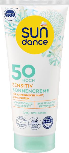dm Sundance Sonnencreme sensitiv (Sonnencreme, SPF 50, 100 ml)