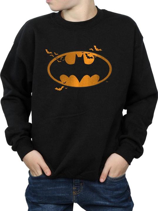 Produktbild Batman Halloween Logo Sweatshirt Jungen (128)