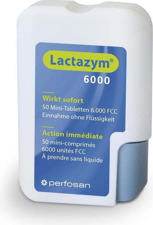 Immagine prodotto Lactazym 6000 Mini (50 Pezzo/i, Pillole, 30 g)