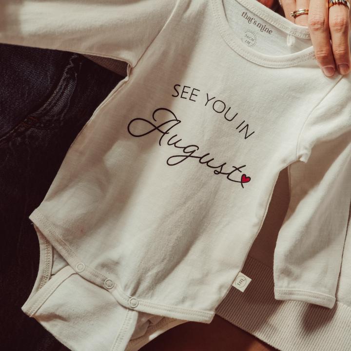 Actual product image That's mine Body "See you in August" (56)