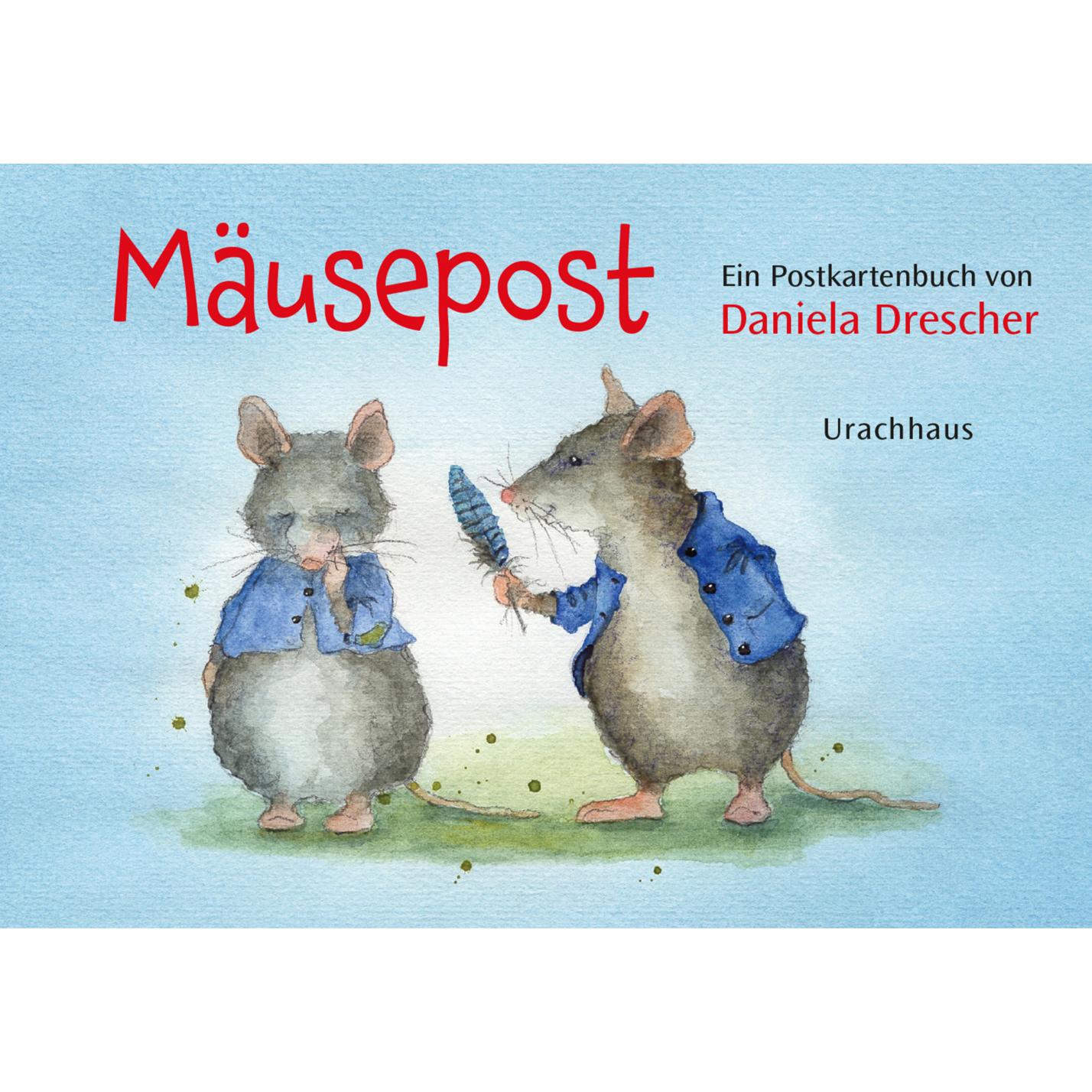 Postkartenbuch »Mäusepost«, Kinderbücher von Daniela Drescher