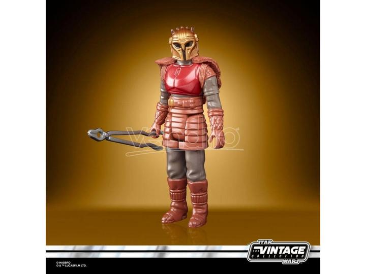 Produktbild Hasbro Retro-Kollektion Die Waffenschmiedin Spielzeug 9,5 cm grosse Star Wars: The Mandalorian...